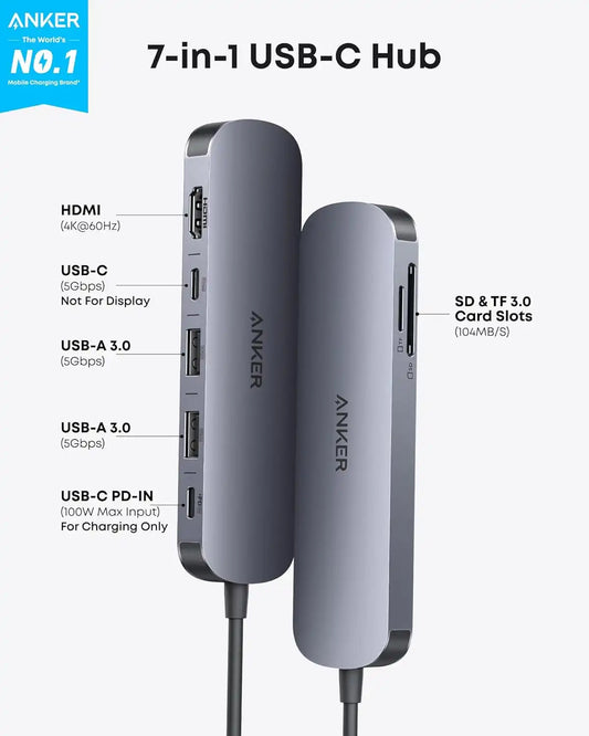Anker USB-C Hub (7-in-1)