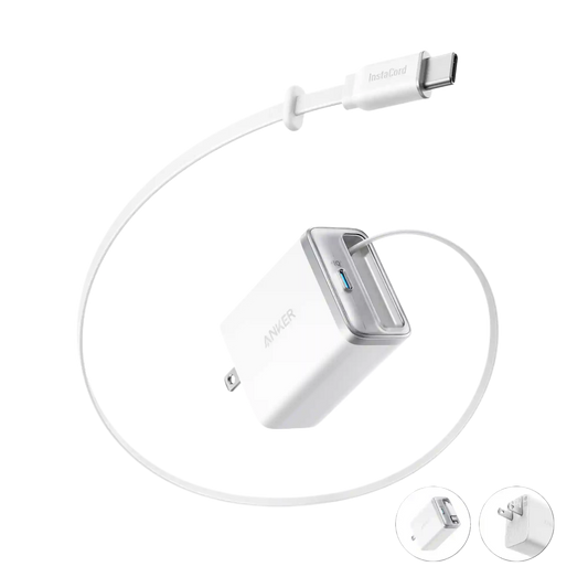 Anker Nano Charger (35W, Built-In Retractable USB-C Cable)