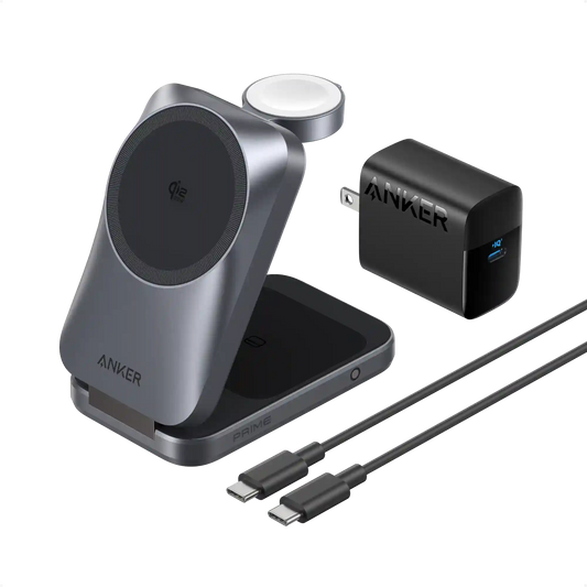 Anker Prime Wireless Charging Station (3-in-1, MagGo, AirCool, Foldable)(BOA)