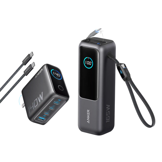 Bundle: Anker Laptop Power Bank and Anker Laptop Charger