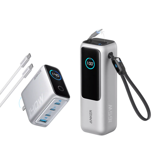 Bundle: Anker Laptop Power Bank and Anker Laptop Charger