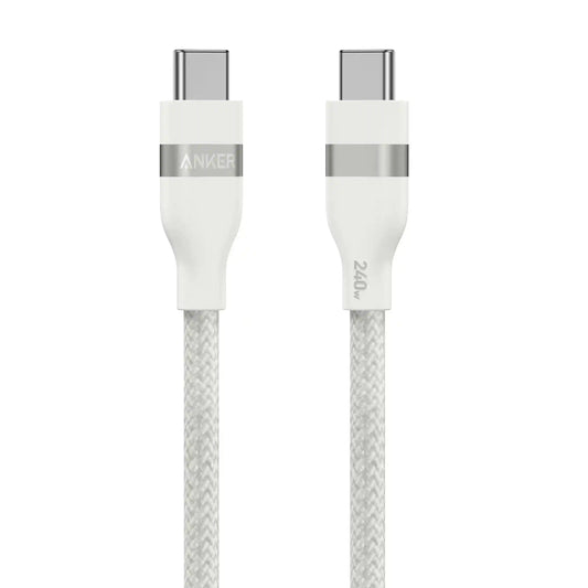Anker USB-C to USB-C Cable (3 ft / 6 ft, 240W, Upcycled-Braided)