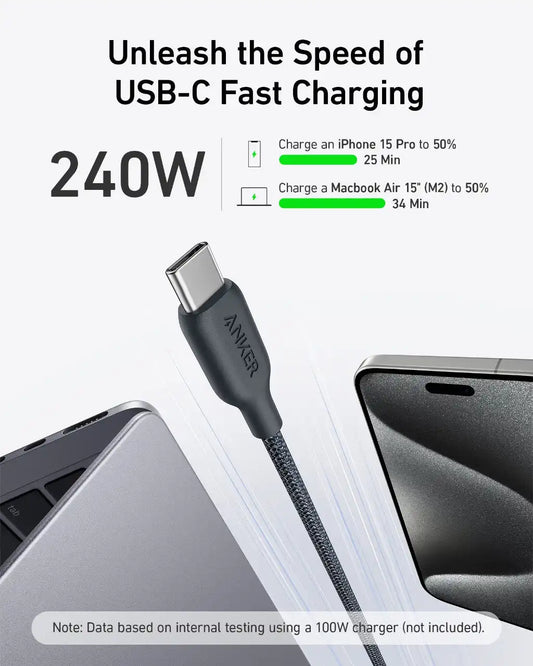 Anker 543 USB-C to USB-C Cable (Bio-Braided)