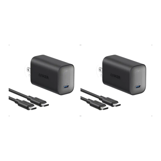 Anker Nano Charger (100W) with USB-C Cable (2-pack)
