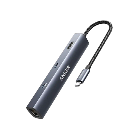 Refurbished Anker 543 USB-C Hub (6-in-1, Slim)